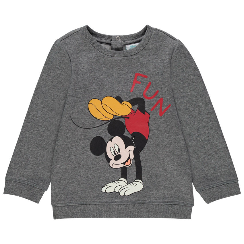 Φούτερ molleton σχέδιο Mickey Disney για bebe αγόρι 
