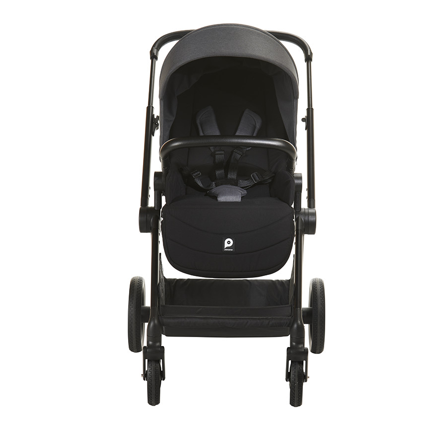 Καρότσι compact Athena μαύρο/γκρι 