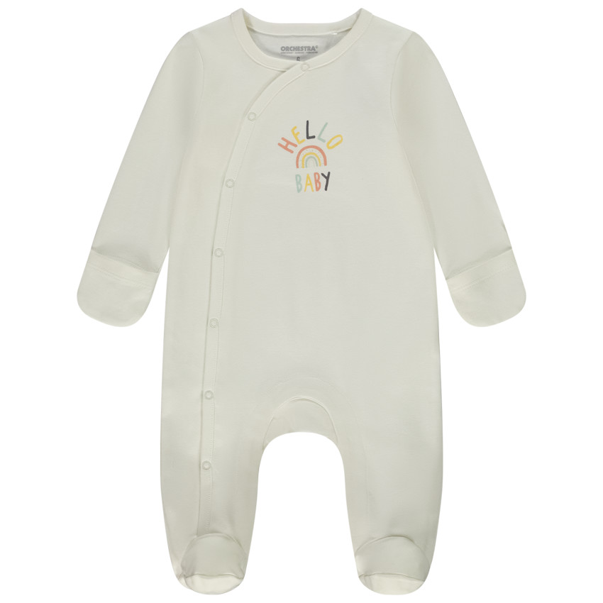 "Βρεφικό φορμά από jersey με αναδιπλούμενα γάντια" 