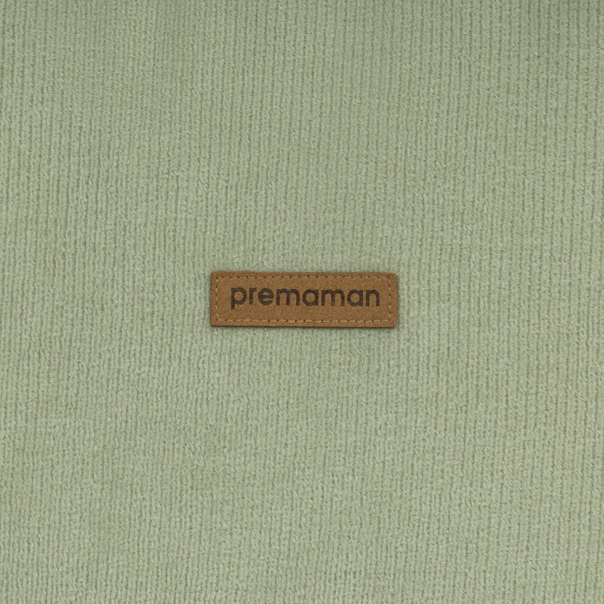 Gigoteuse sans manches T3 en velours côtelé TOG 3.5 vert 