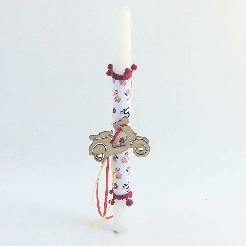 Λαμπάδα πασχαλινή VESPA 