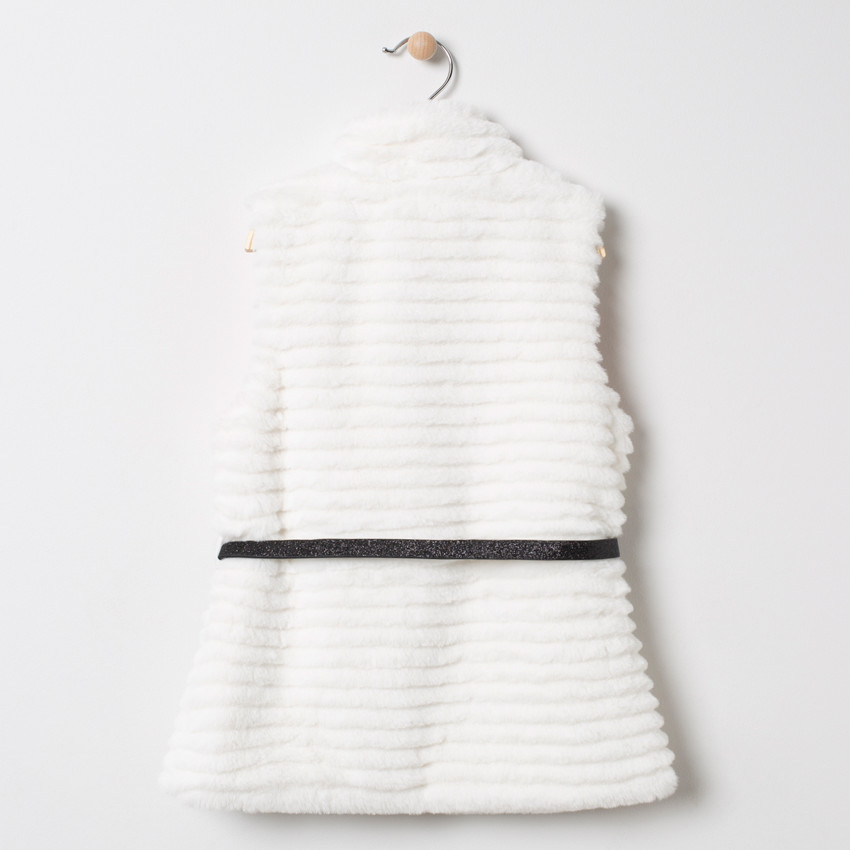 Gilet sans manches en fausse fourrure Minnie Disney 