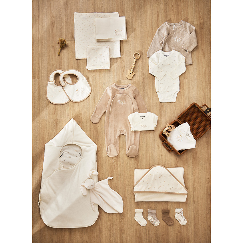 Φορμάκι βαμβακερό imprimé feuilles για bebe 