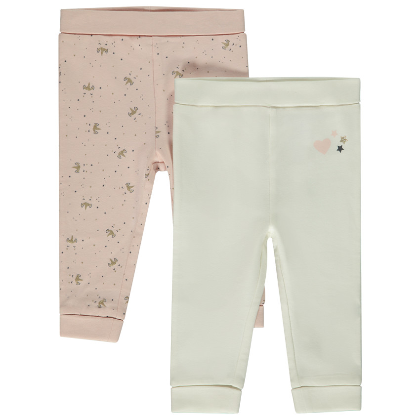 Σετ από 2 εξελικτικά εσώρουχα για bebe κορίτσι 