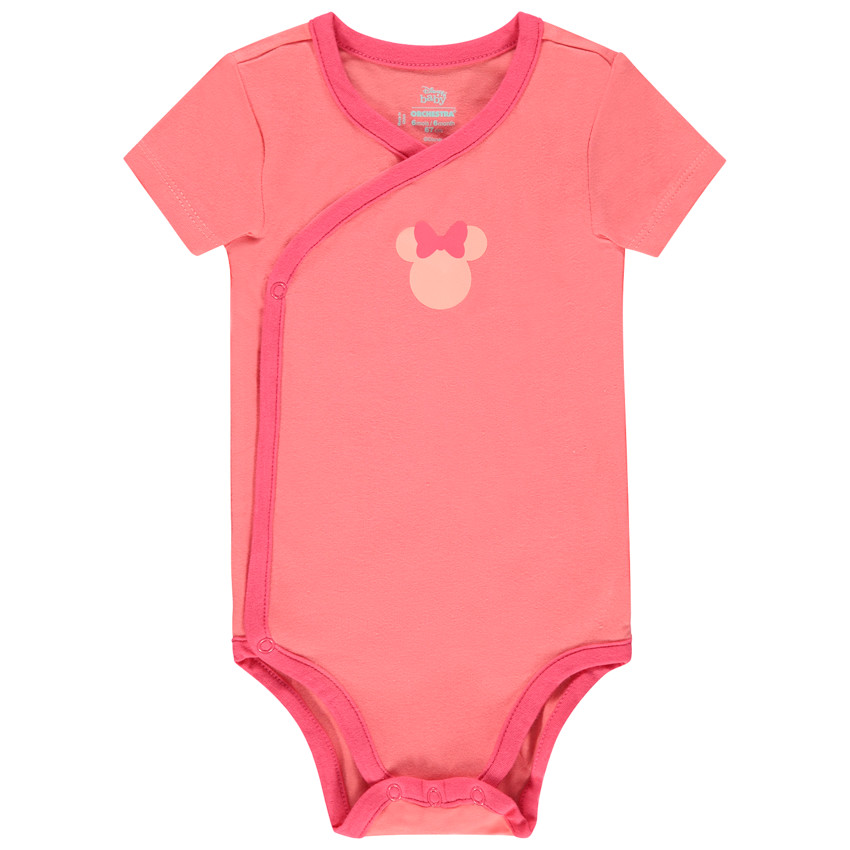 Σέτ από 5 bodies κοντομάνικαμε τύπωμα Minnie Disney 