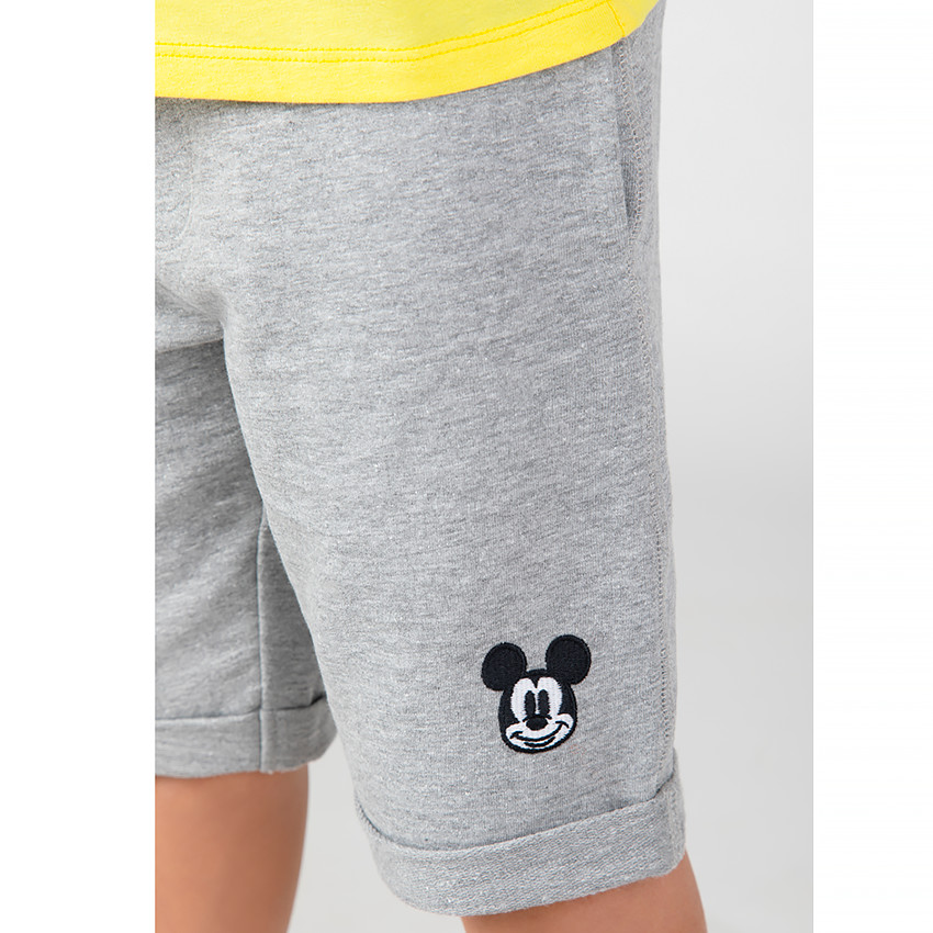 Σετ πλαζ t-shirt Disney Mickey + βερμούδα για αγόρια 