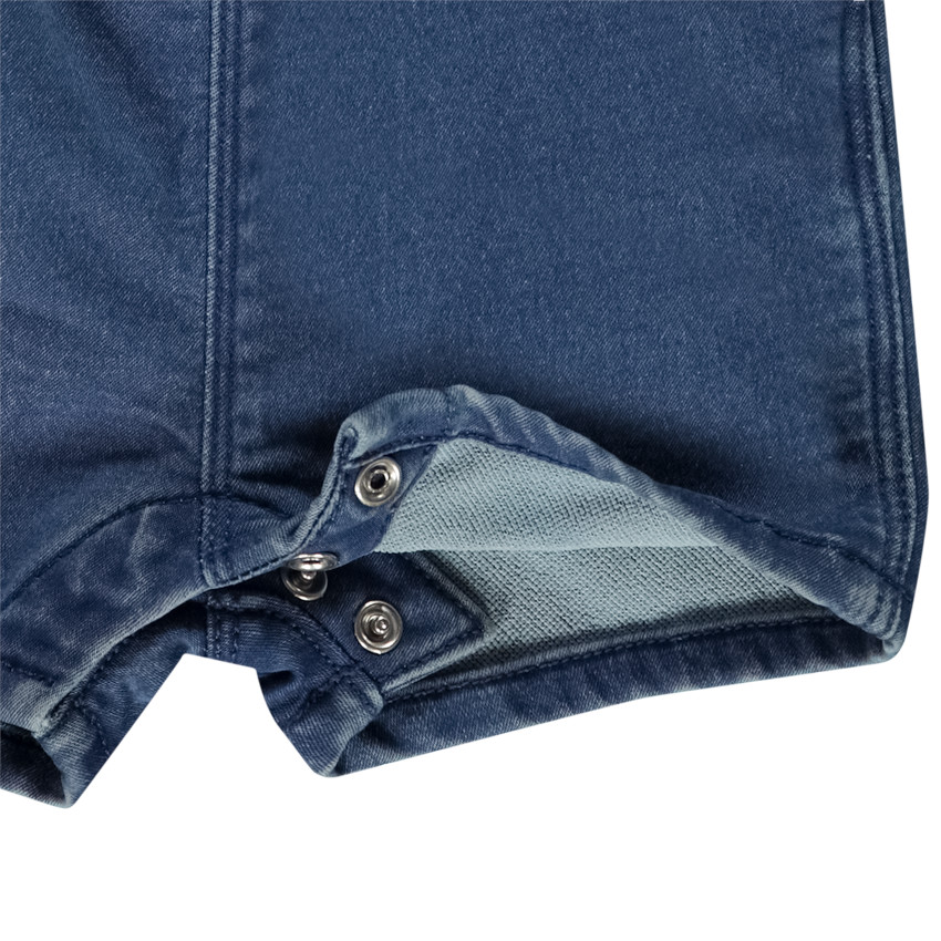 "Σαλοπέτα κοντή με εφέ τζιν για bebe κορίτσι" 