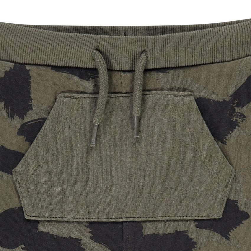 Pantalon de jogging en molleton gratté imprimé camouflage pour bébé garçon Main Pantalon de jogging en molleton gratté imprimé camouflage pour bébé garçon