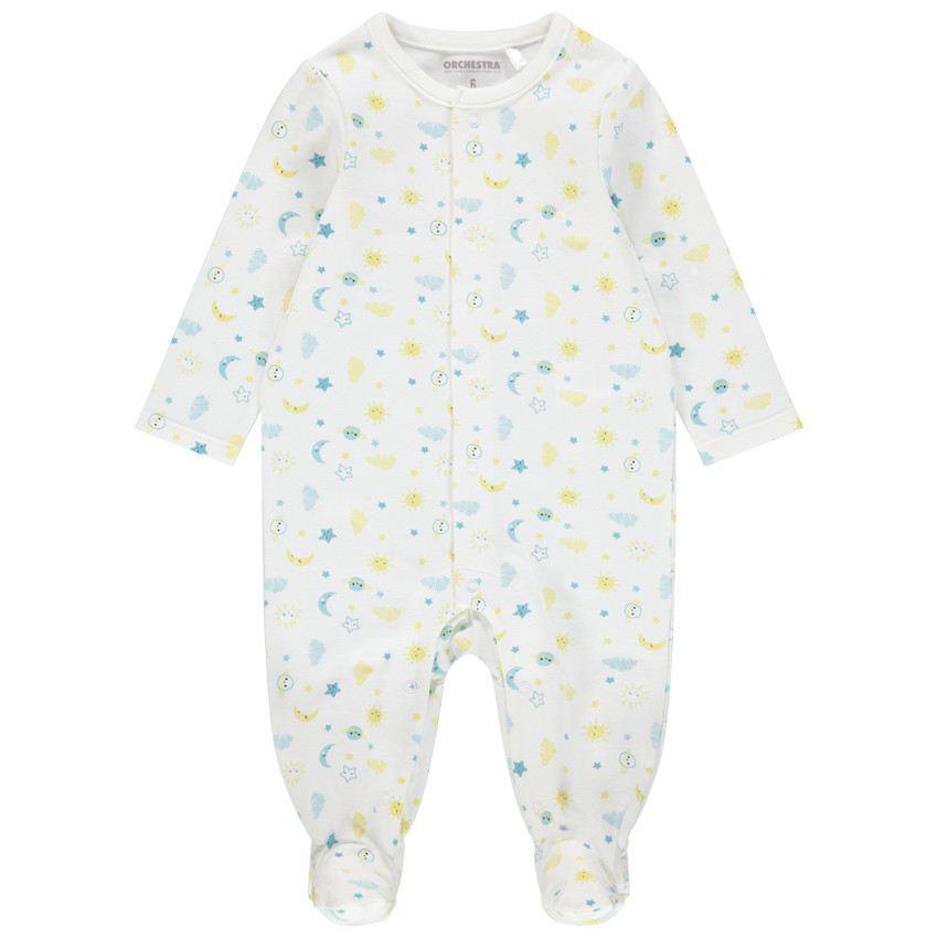 Φορμάκι ύπνου από βιολογικό βαμβάκι με χρωματιστά μοτίβα σε όλη την επιφάνεια 