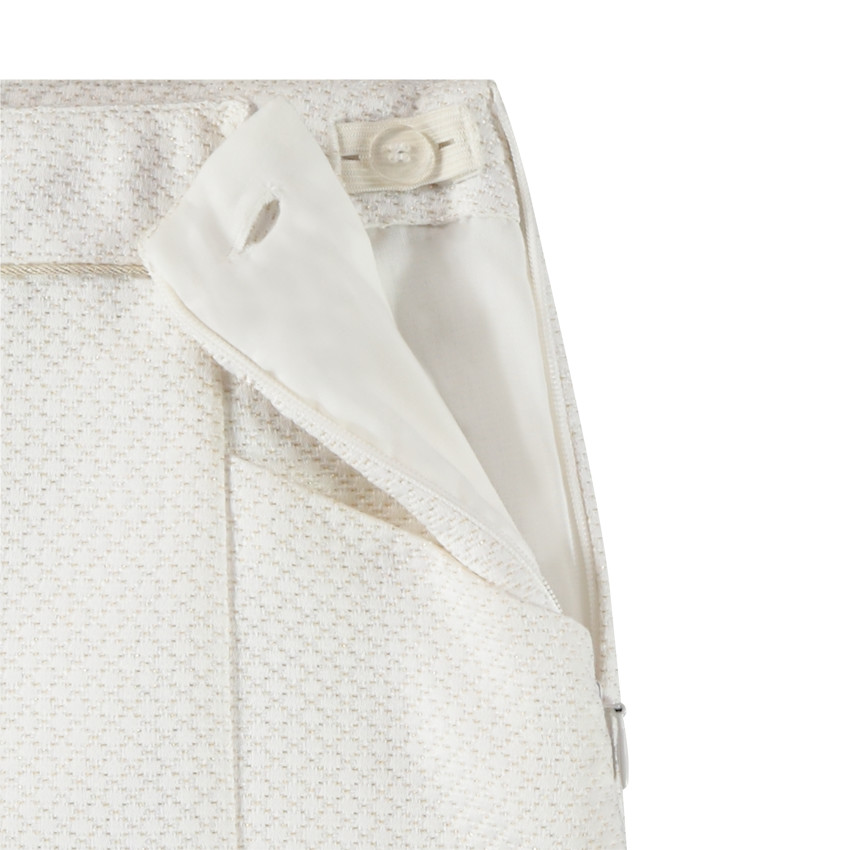 Σορτς ψηλόμεσο σε jacquard και lurex για κορίτσι 