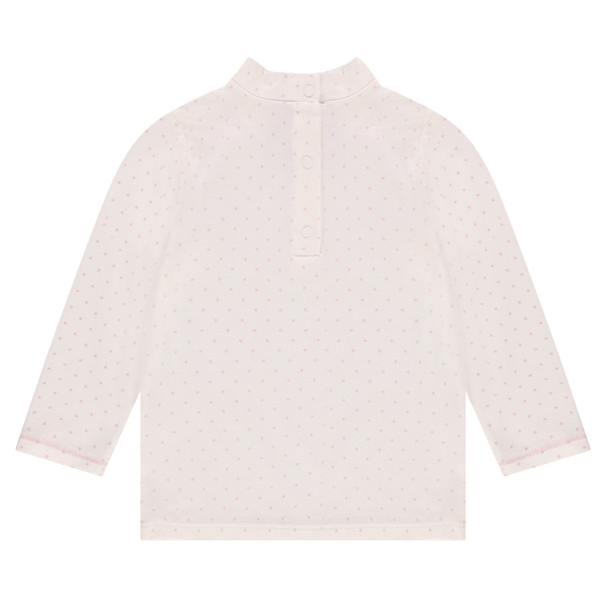 Εμπριμέ ζιβάγκο με πουά 