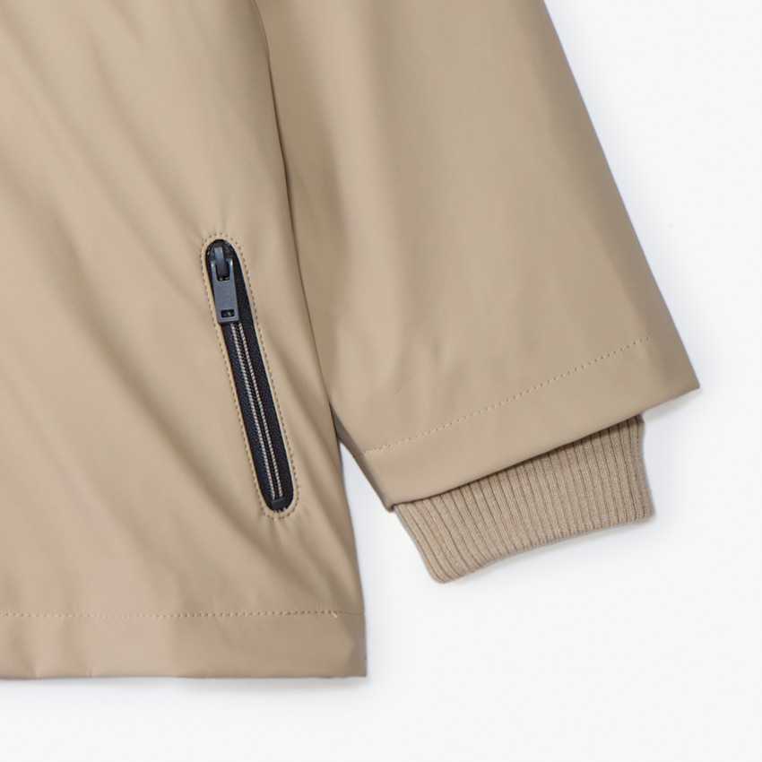 Σακάκι με γόμα και καπάκι για αγόρι μωρό 