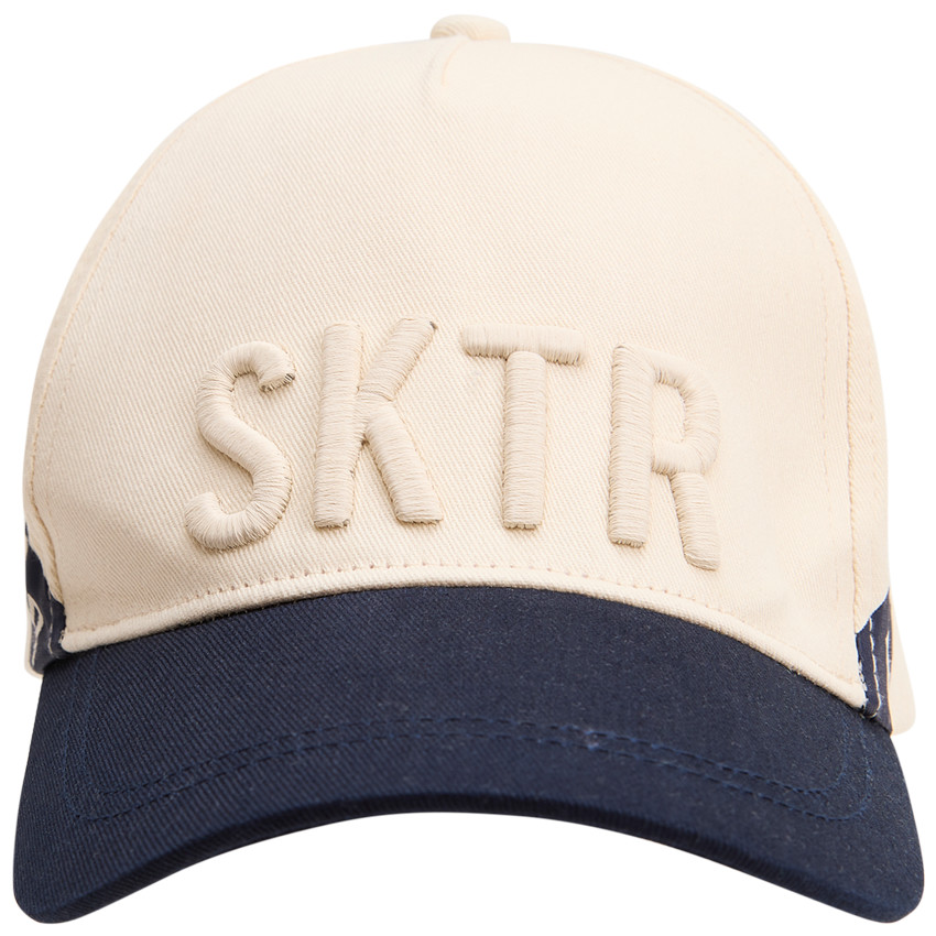 Καπέλο διχρωμία με κέντημα 3D για αγόρι 