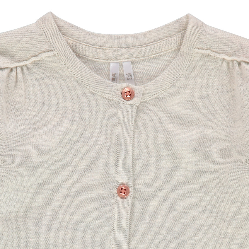 Gilet en tricot chiné  