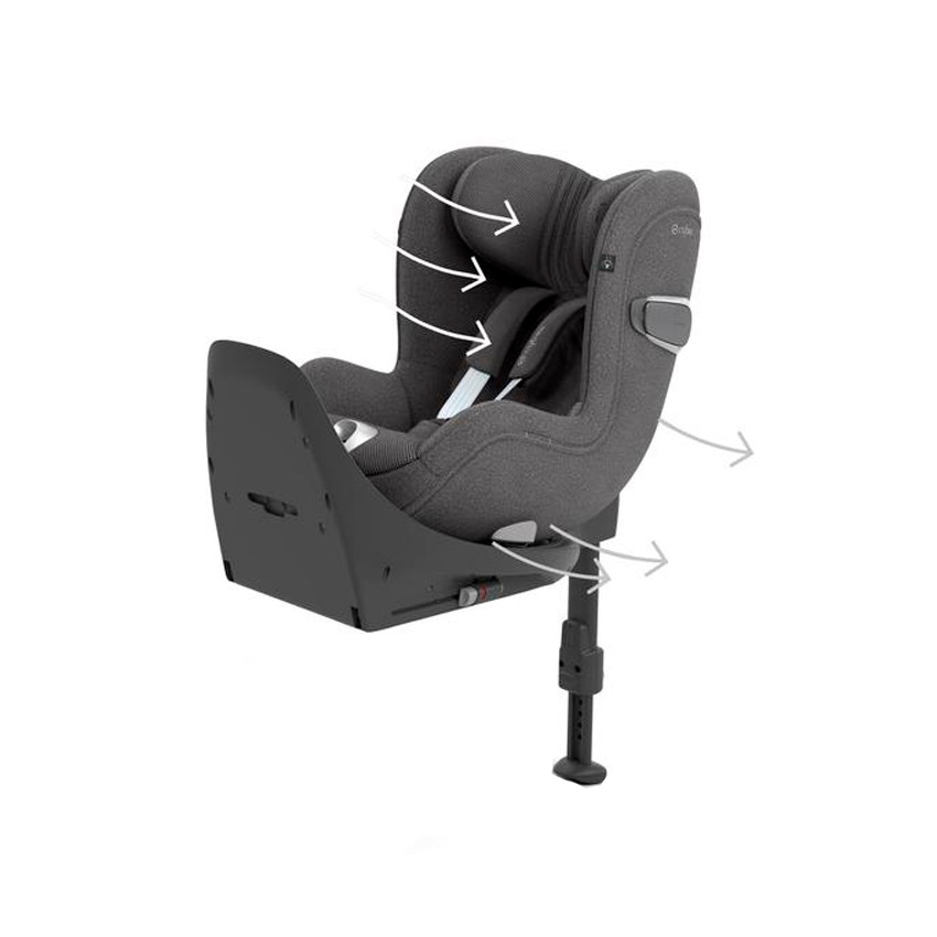 Κάθισμα αυτοκινήτου ομάδα 0/1 Sirona T I-Size Plus Mirage Grey 