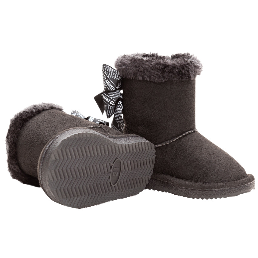 Χαμηλές μπότες με σατέν φιόγκους πίσω, 24 έω 29  Additional Χαμηλές μπότες με σατέν φιόγκους πίσω, 24 έω 29