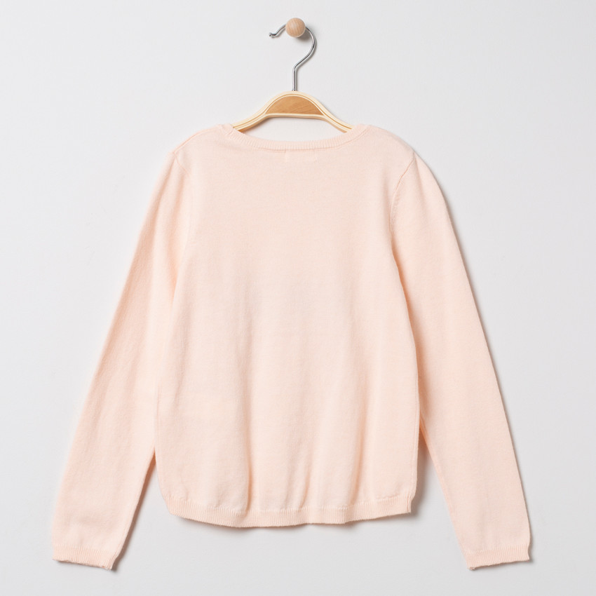 Pull en tricot à motif jacquard 