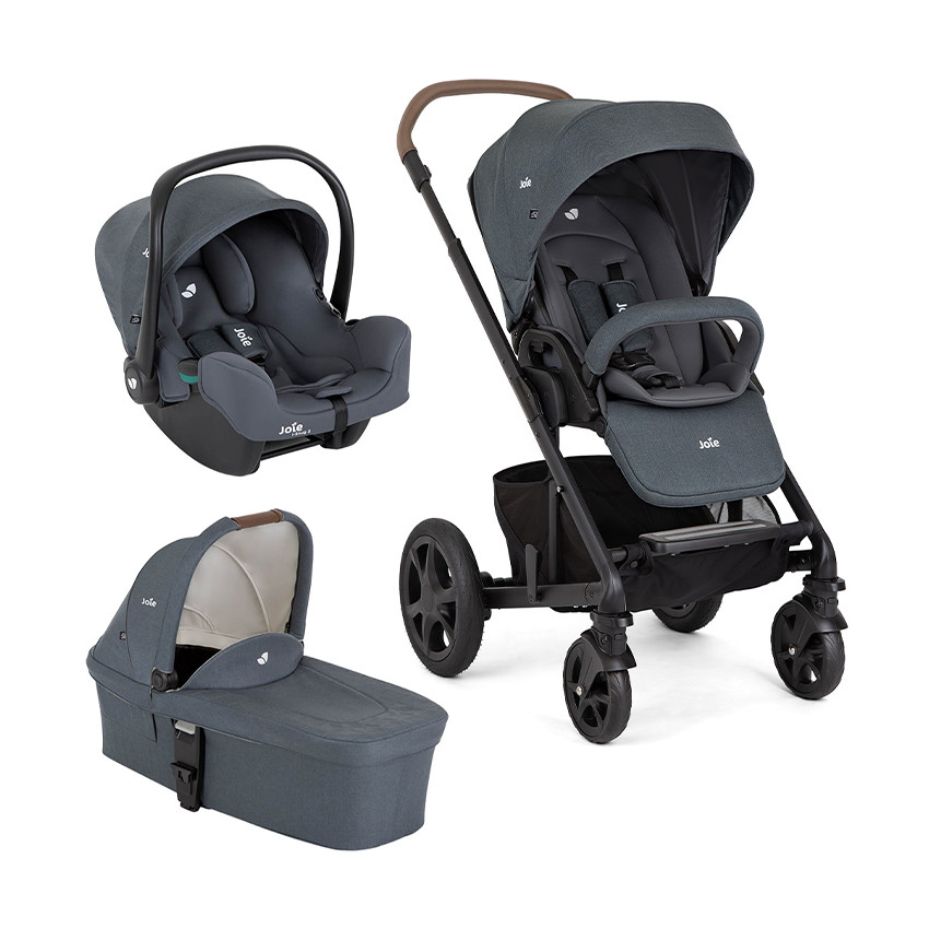 Καρότσι Trio Chrome DLX I-Snug 2 Moon Light 