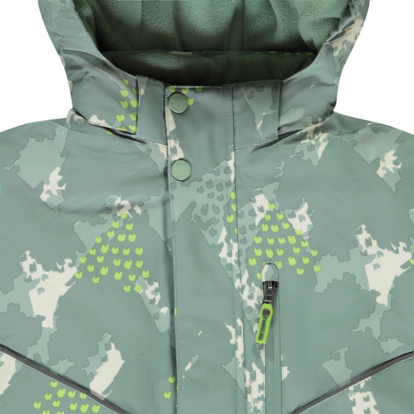 Μπουφάν σκι με επένδυση και φαντεζί σχέδιο για αγόρι 