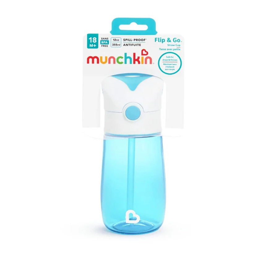 Munchkin Παιδικό Κύπελλο Flip & Go Blue 335ml 