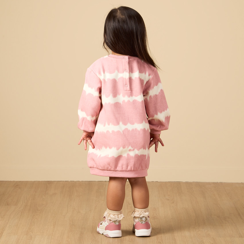 Φόρεμα φούτερ με εφέ tie & dye Minnie Disney για κορίτσι 