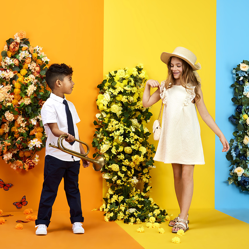 Παντελόνι chino σε sergé για αγόρι 