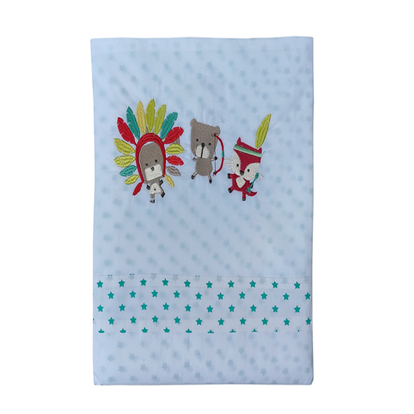 Σετ 2 σεντόνια 110X150CM και μαξιλαροθήκη 