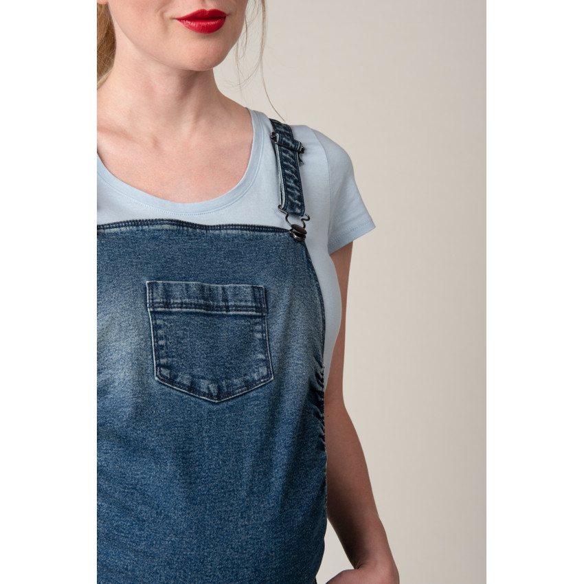 Σαλοπέτα εγκυμοσύνης με εφέ φορεμένου και τσαλακωμένου 