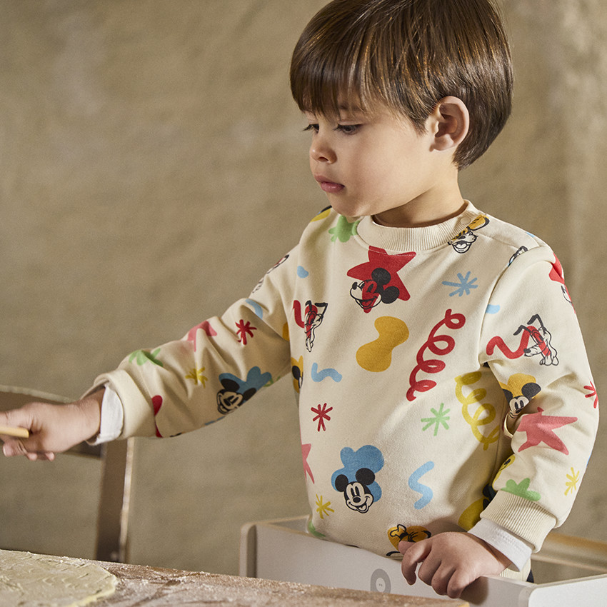 Σέτ φούτερ + παντελόνι Mickey Disney για μωρό αγόρι 