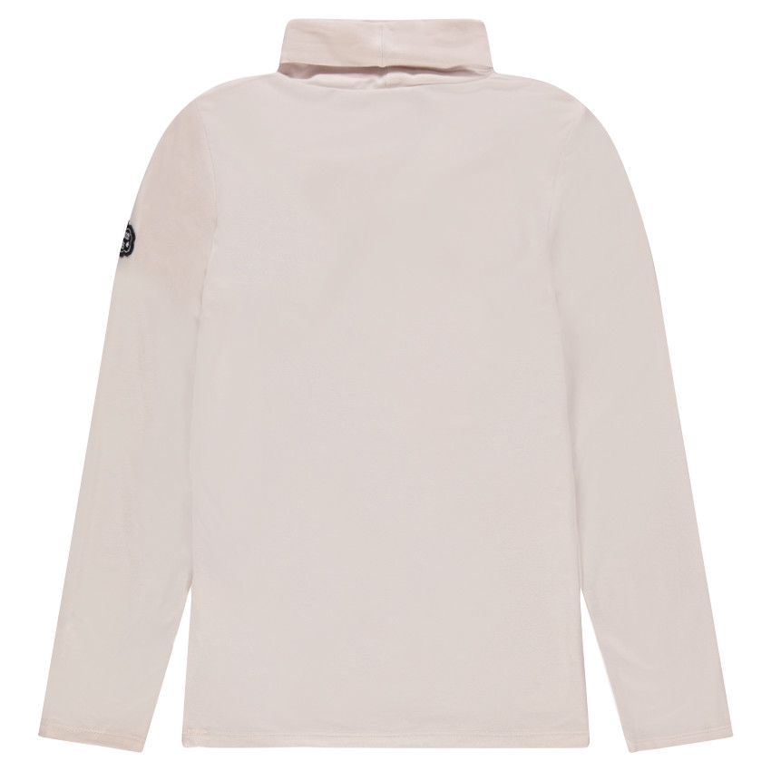 Παιδικά - Μονόχρωμο ζιβάγκο από ζέρσεϊ με απλικέ σήματα 