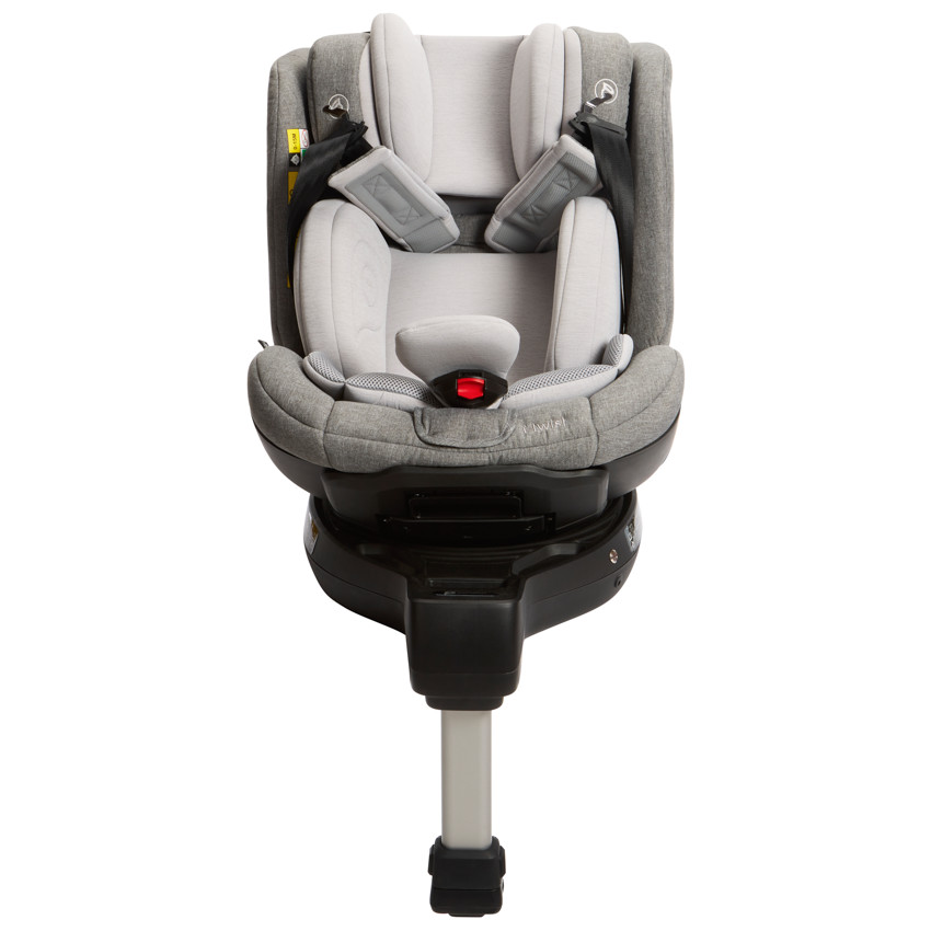 Κάθισμα αυτοκινήτου περιστρεφόμενο i-Size 40-150 cm P4One Xelium γκρι 