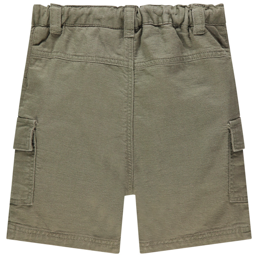 Βερμούδα βαμβακερή με τσέπες 