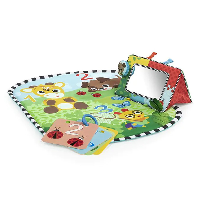 Discovery Garden χαλάκι δραστηριοτήτων & καθρέφτης BABY EINSTEIN  