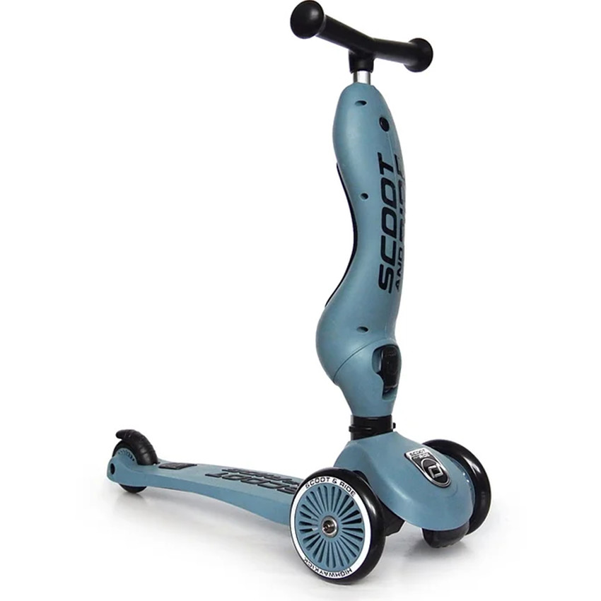 Ποδήλατο Ισορροπίας & Πατίνι 2 σε 1 HighWayKick 1 Steel Scoot & Ride  