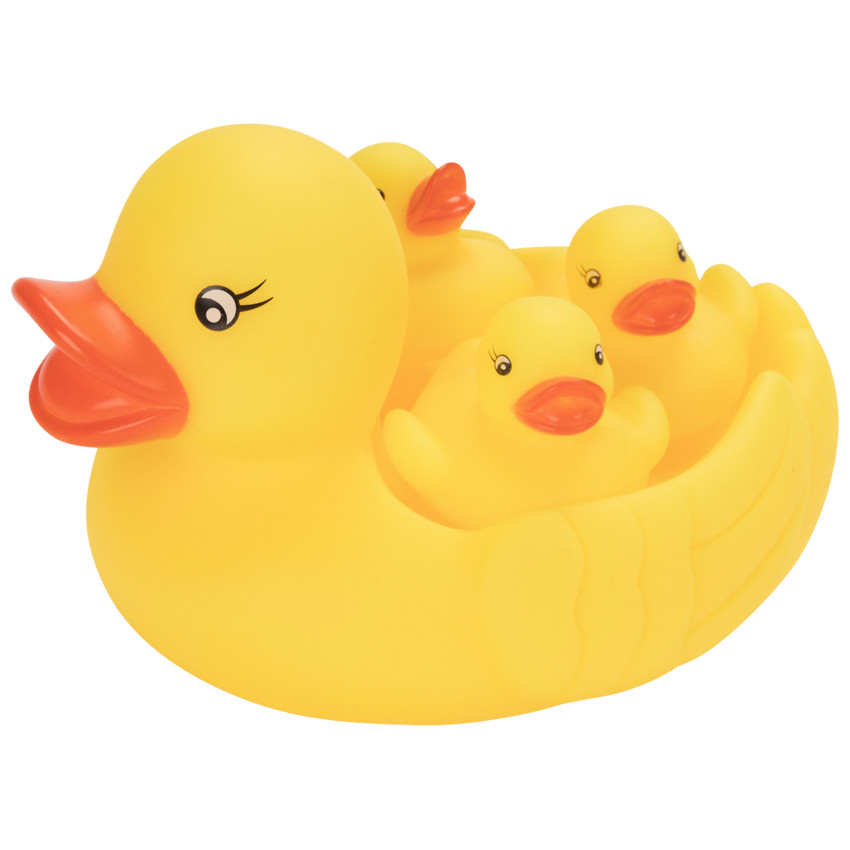 Παιχνίδι μπάνιου με επιπλέοντες πάπιες - Duck family 2.0 