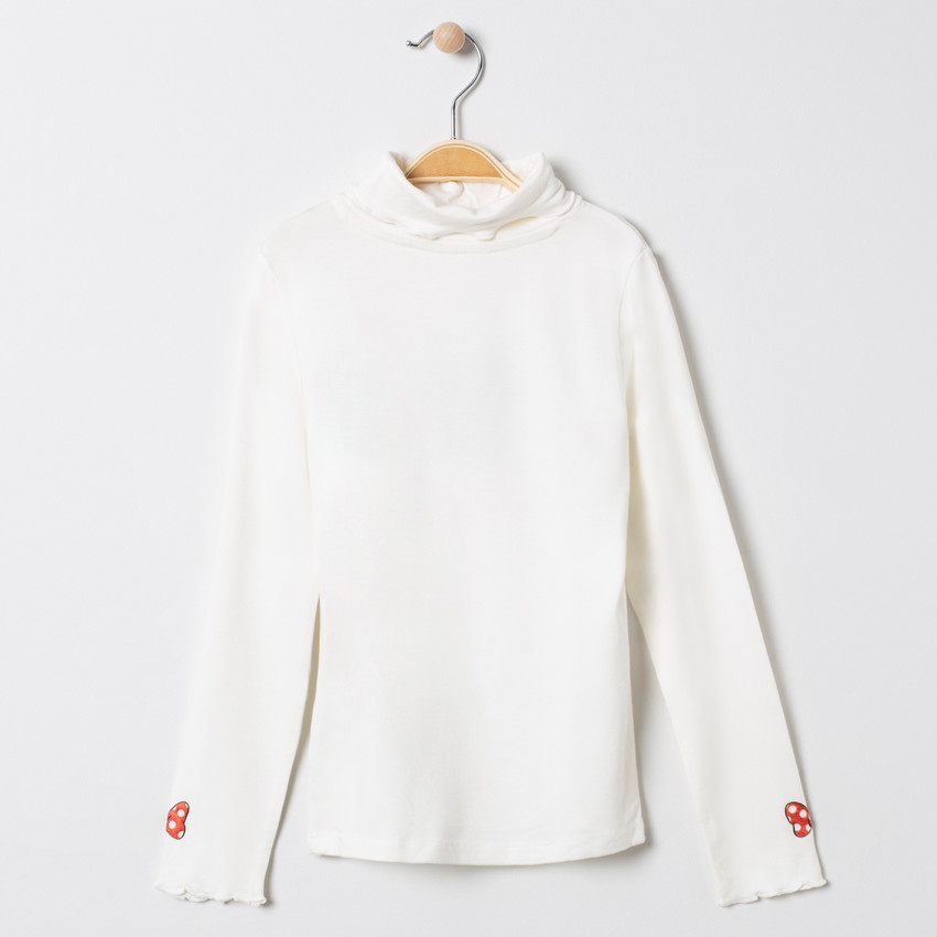 Sous-pull col roulé à broderies Minnie Disney 