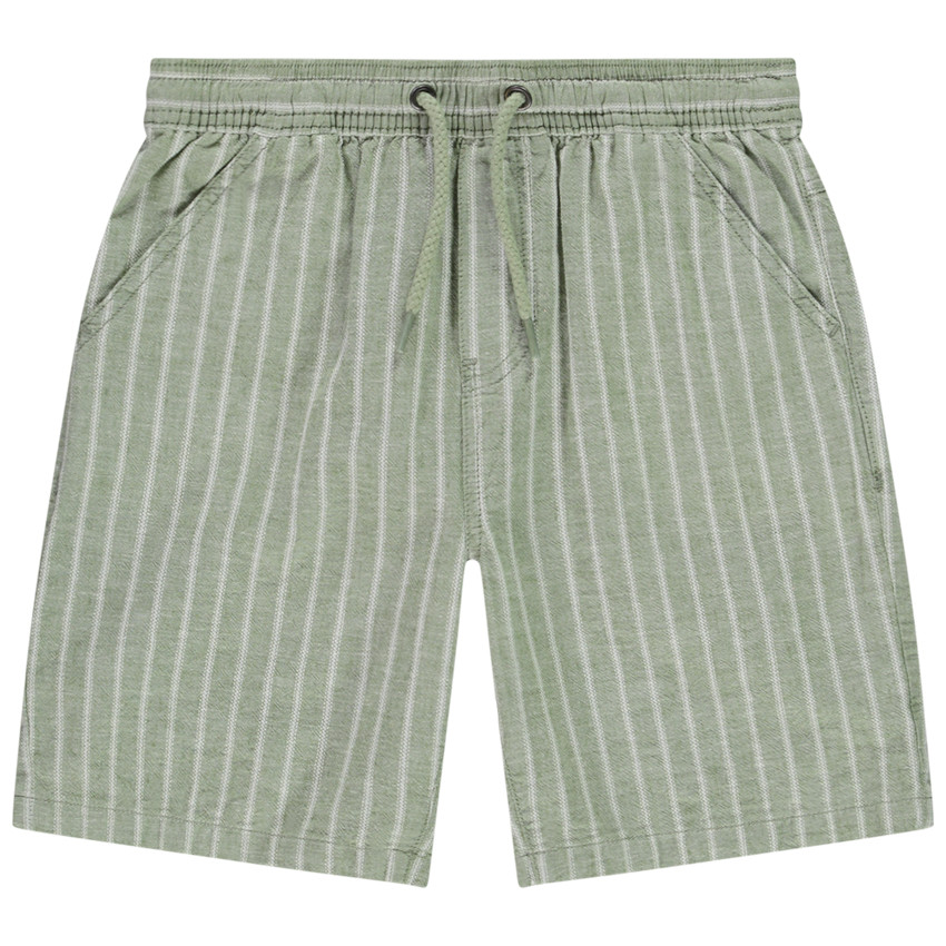 Βερμούδα ριγέ υφασμάτινη για αγόρι 