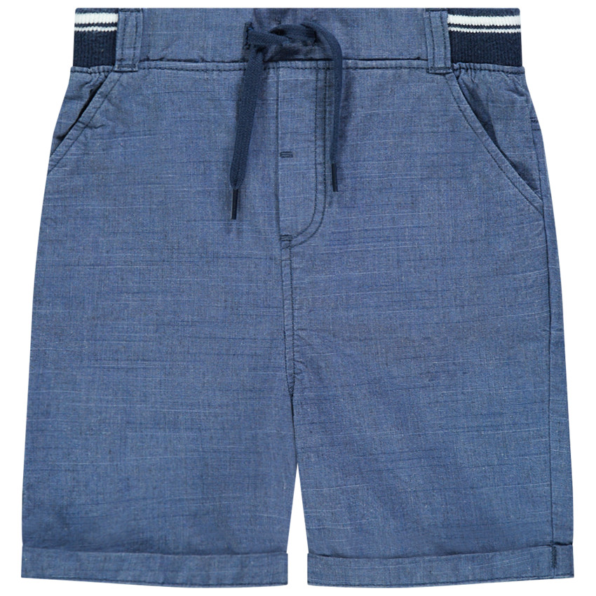 Βερμούδα πλεκτή με μέση με λάστιχο για αγόρι 