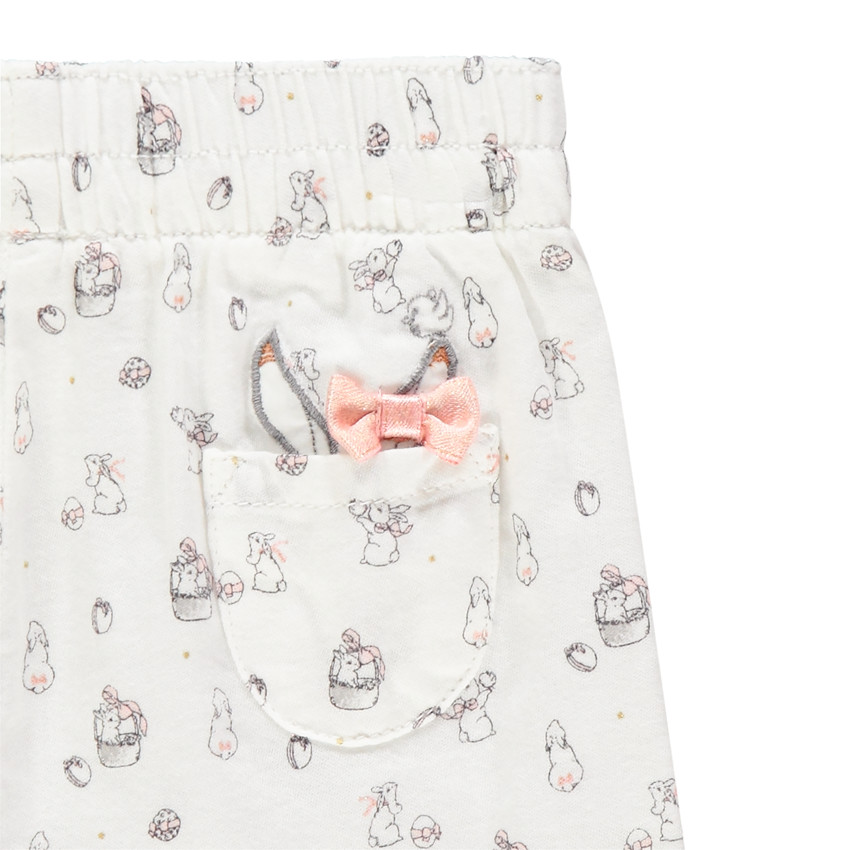 Σετ t-shirt με σχέδιο αυγό και παντελόνι 