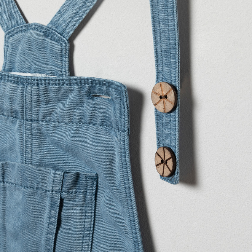 Φόρεμα σαλοπέτα από jean για κορίτσι 