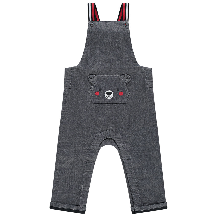 Salopette longue doublée jersey 