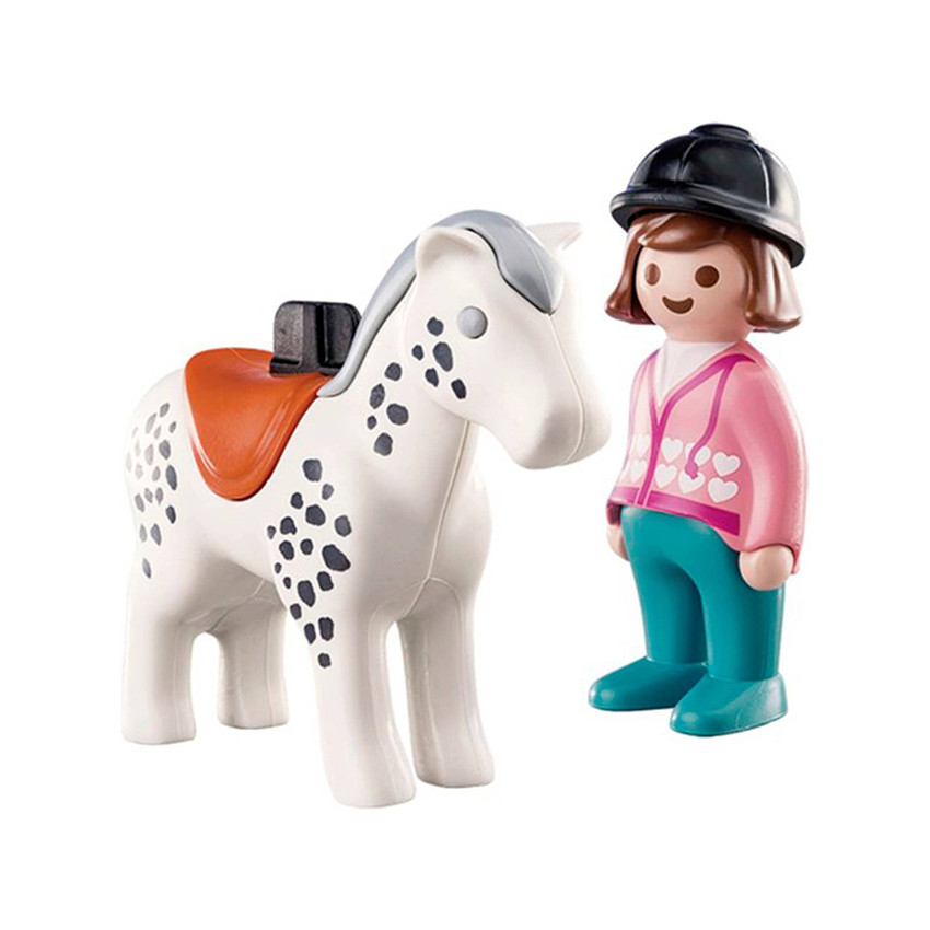 Αναβατρια Με Αλογο PLAYMOBIL 