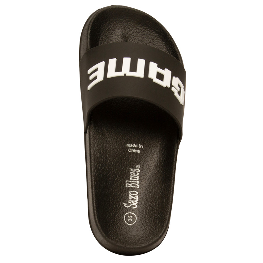 Μουλς με φαρδιά λουράκια print gamer για αγόρι 