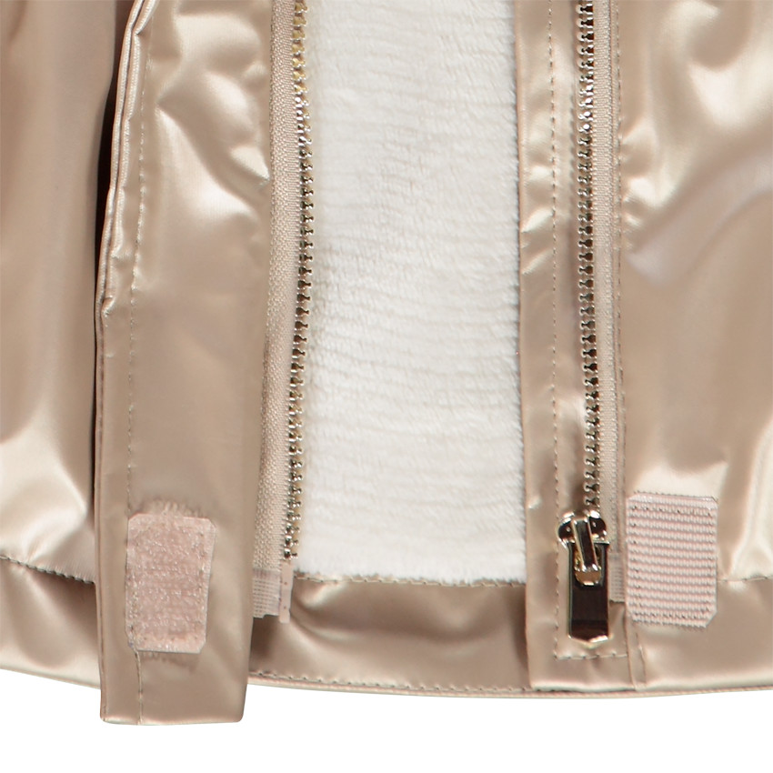 Parka gomme effet φαντεζί για bebe κορίτσι 