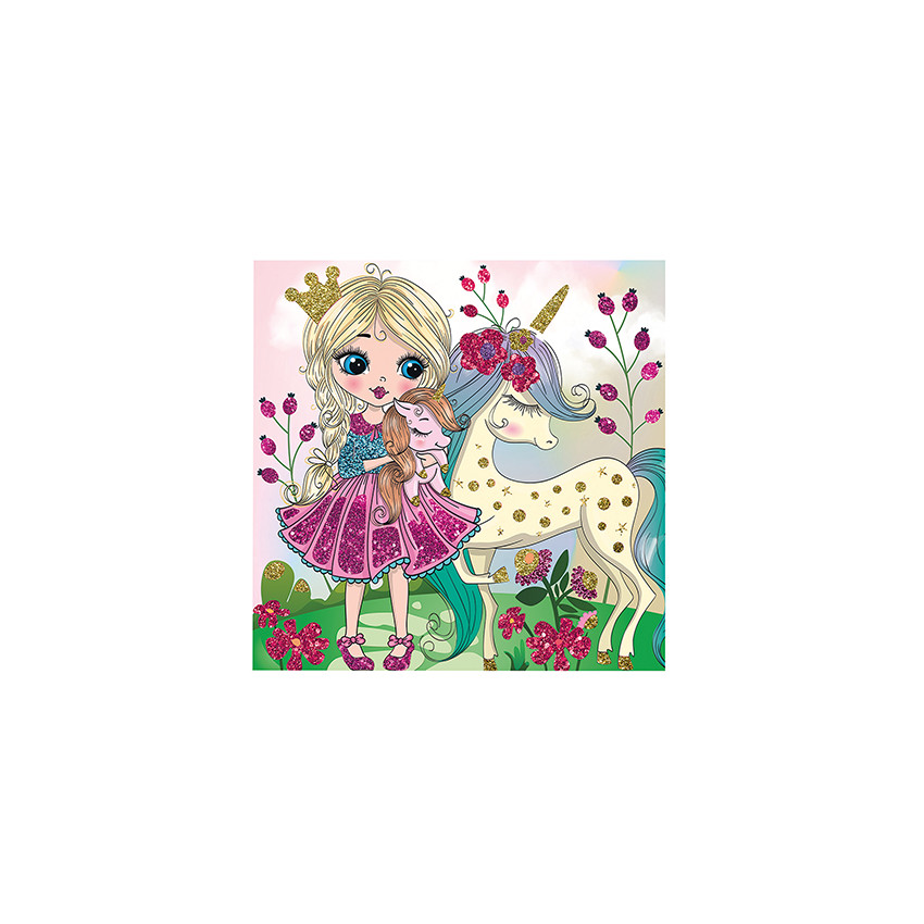 Σετ Χειροτεχνίας Art Glitter Fantasy HappiHobbi  