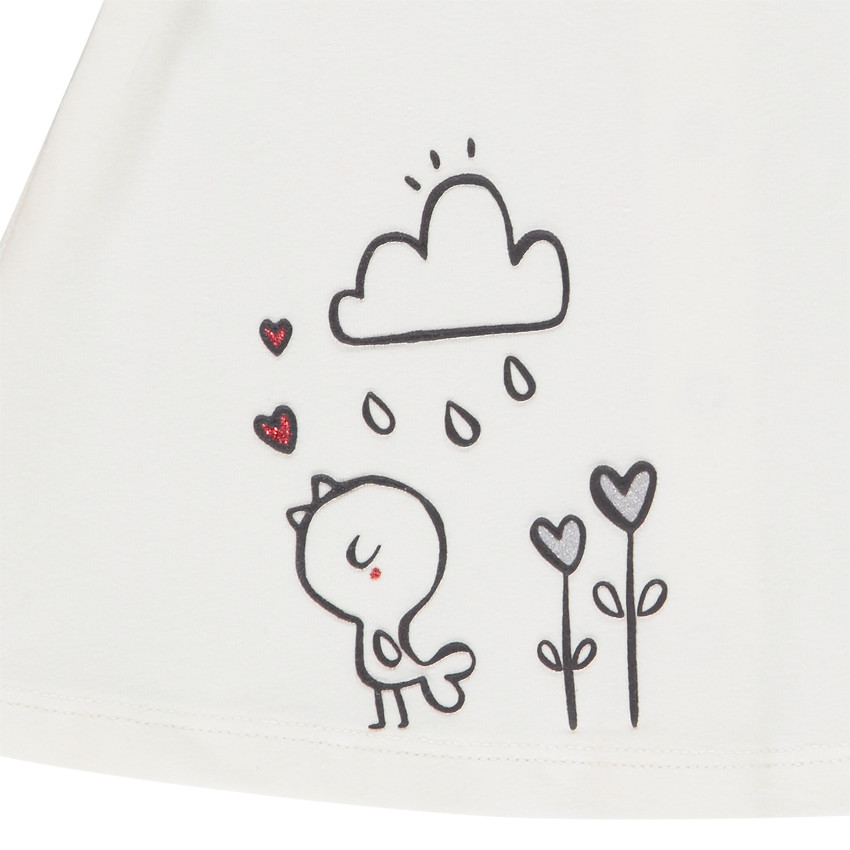 Σετ 3 κομμάτια με σχέδιο πουλί για bebe κορίτσι 