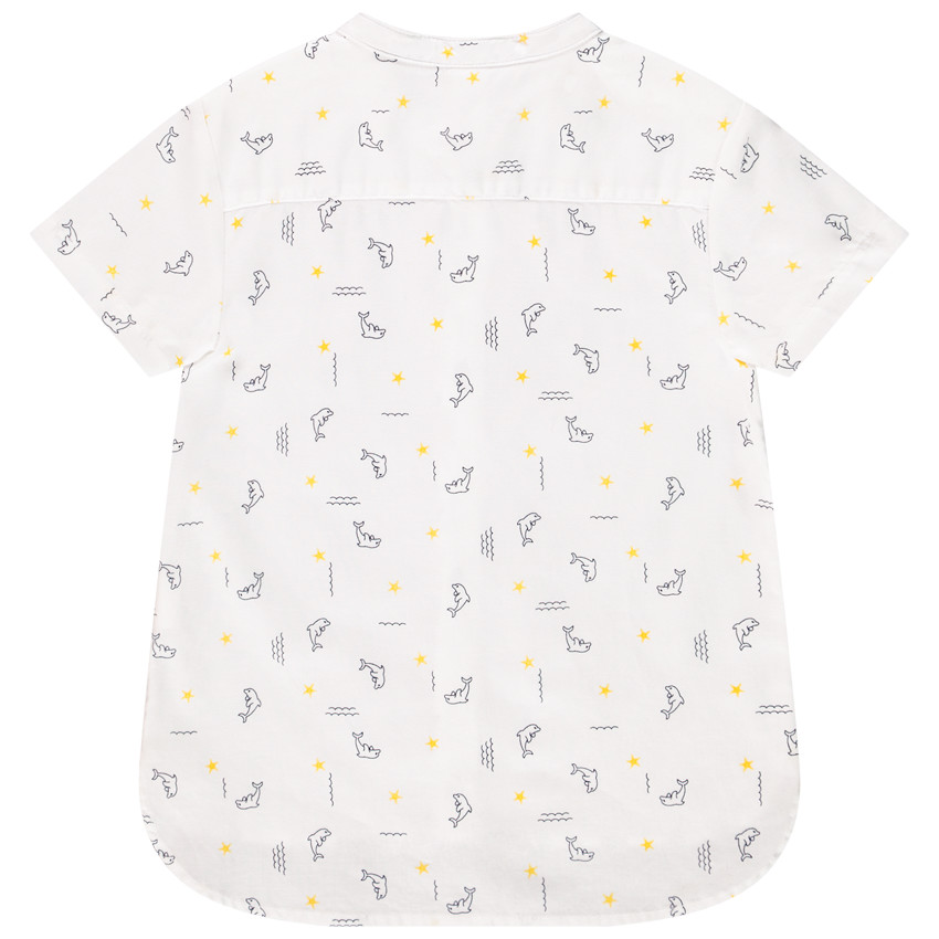 Chemise manches courtes imprimé dauphins/étoiles pour bébé garçon  Additional Chemise manches courtes imprimé dauphins/étoiles pour bébé garçon