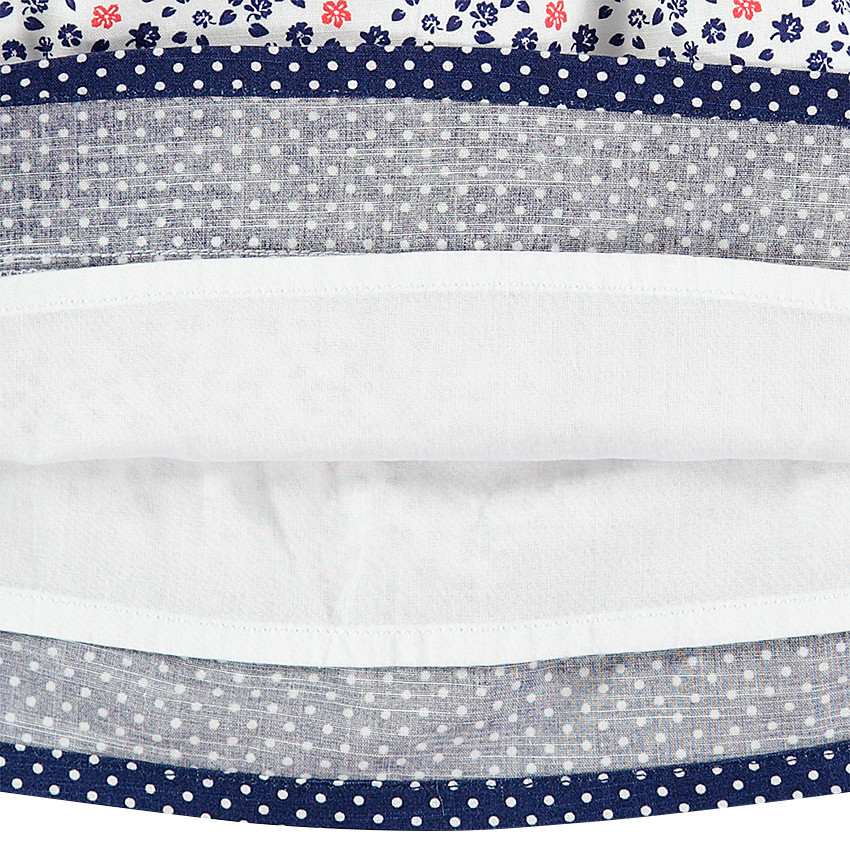 Τουνίκ με τιράντες με φλοράλ μοτίβο σε όλη την επιφάνεια 