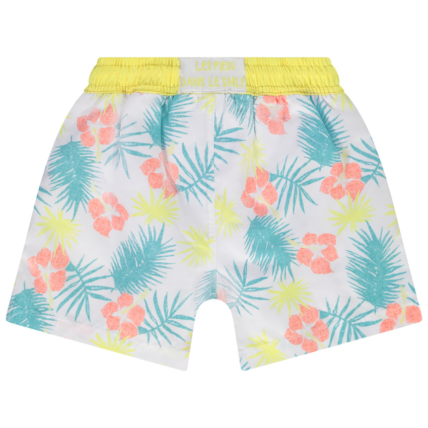 Σορτς μαγιό με φυτικό σχέδιο για αγόρι 