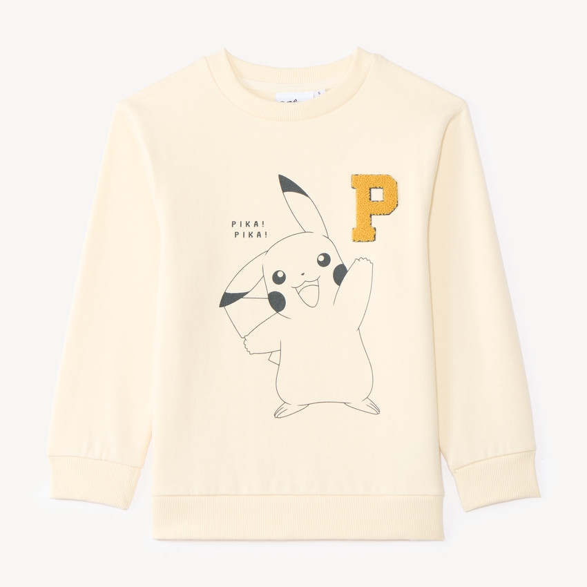 Φούτερ με μακριά μανίκια για αγόρια Pikachu Pokémon 